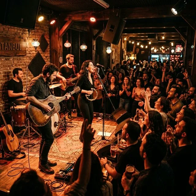 "The Best Live Music Venues Route in Istanbul"